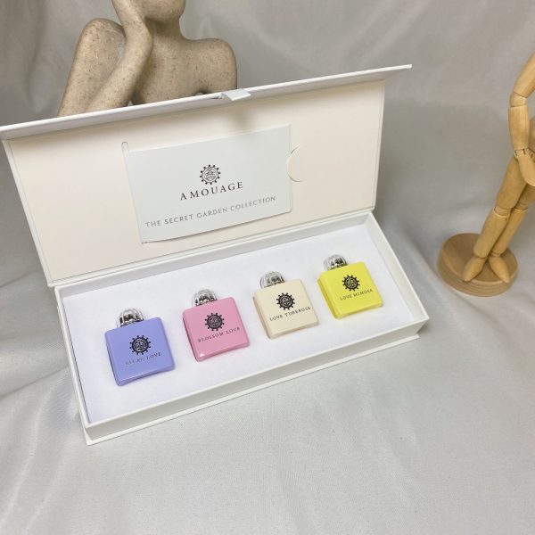 Amouage Mini Perfume Sample 4-Piece Gift Set, 7.5ml Each