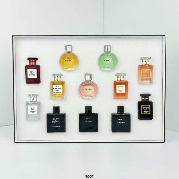 💖 Premium Quality Chanel Q-Version 12-Piece Mini Perfume Gift Box