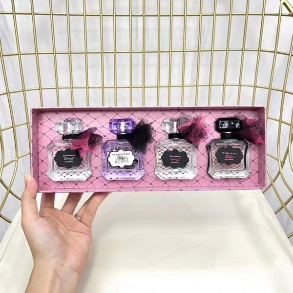 💋 Premium Quality Victoria's Secret 4-Piece Perfume Set (30ml x 4 with Sprays!)