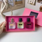 🔥 Valentino Donna Pink Studded 3-in-1 Mid-Size Fragrance Collection – Real Shots!