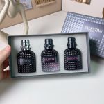 🖤Valentino Uomo Black Studded 3-in-1 Mid-Size Fragrance Collection – Real Shots!