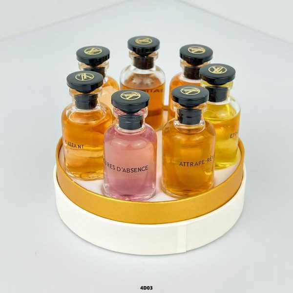 🔥 Louis Vuitton Luxury 7-in-1 Mid-Size Fragrance Collection – 10ml Travel Set Real Shots!