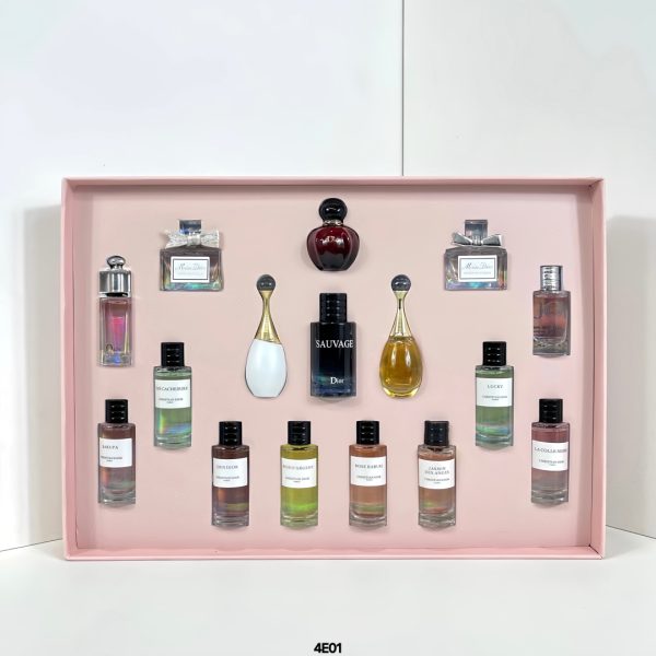 🖤 Premium Quality Dior 16-Piece Valentine's Day Limited Edition Miniature Perfume Gift Set